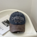 Anpassade Curl Brim Structured Baseball Caps